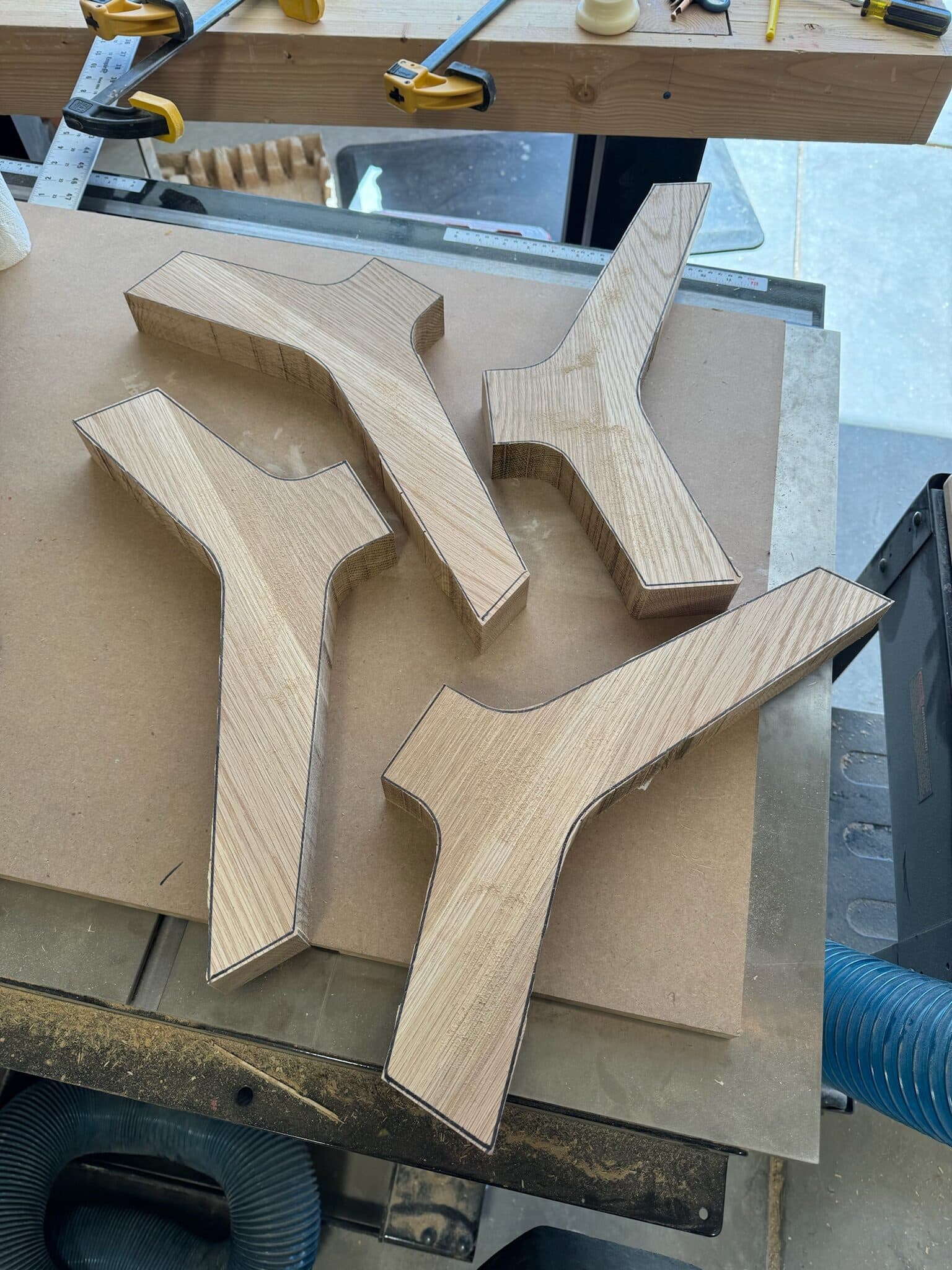 White Oak Coffee Table — photograph 7