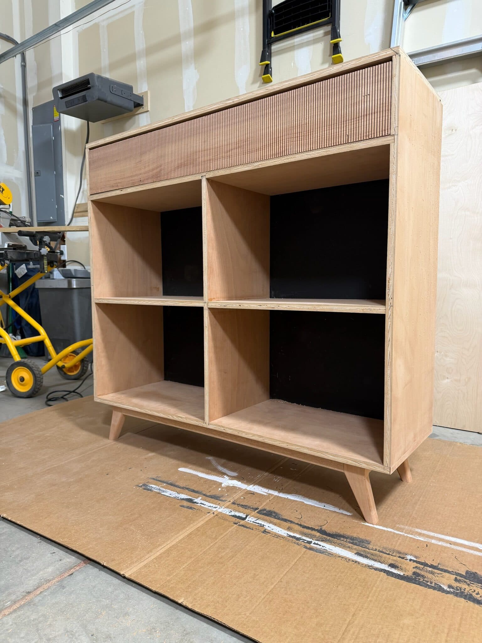 Mid Century Record Cabinet — photograph 14