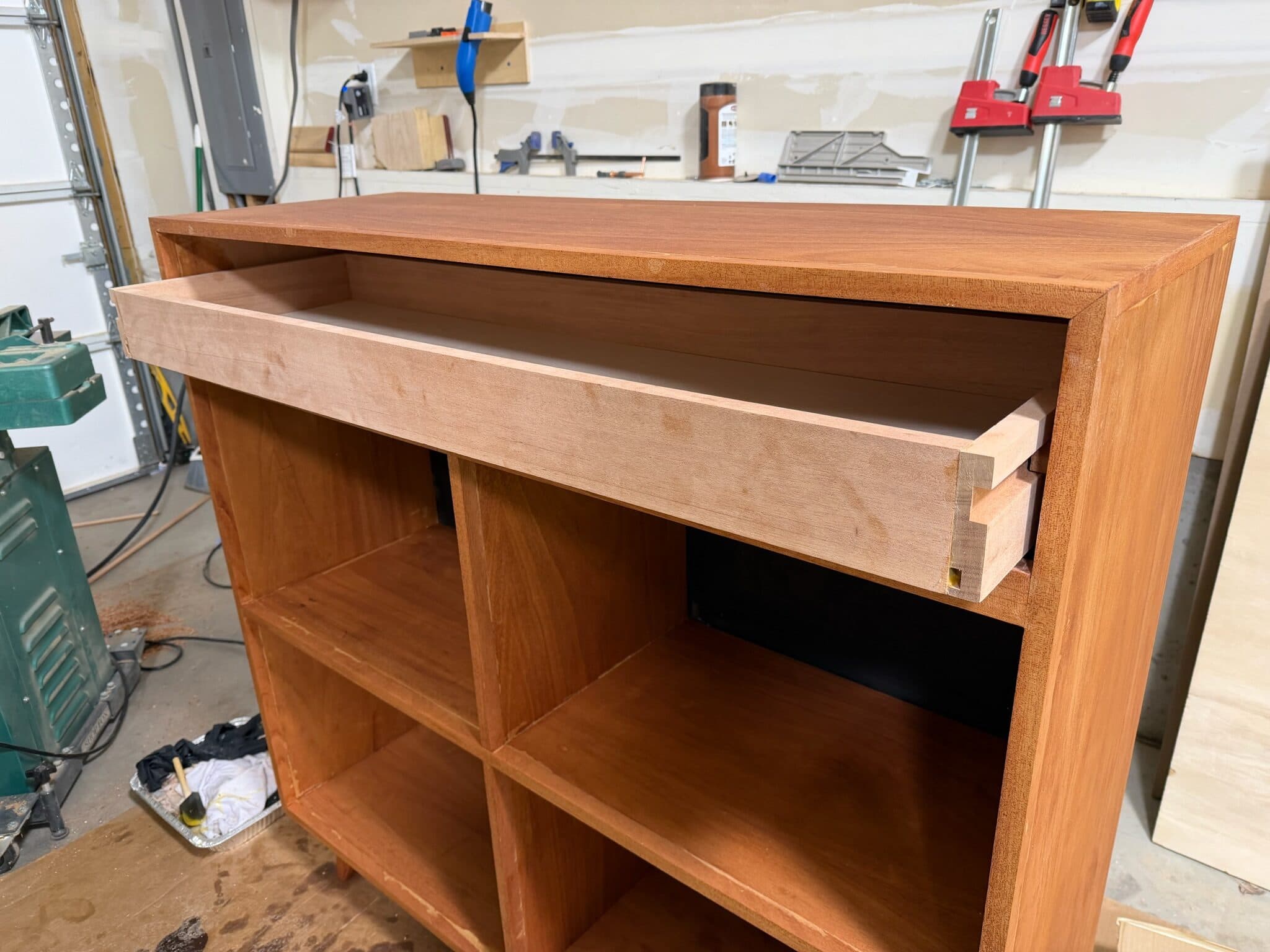 Mid Century Record Cabinet — photograph 19